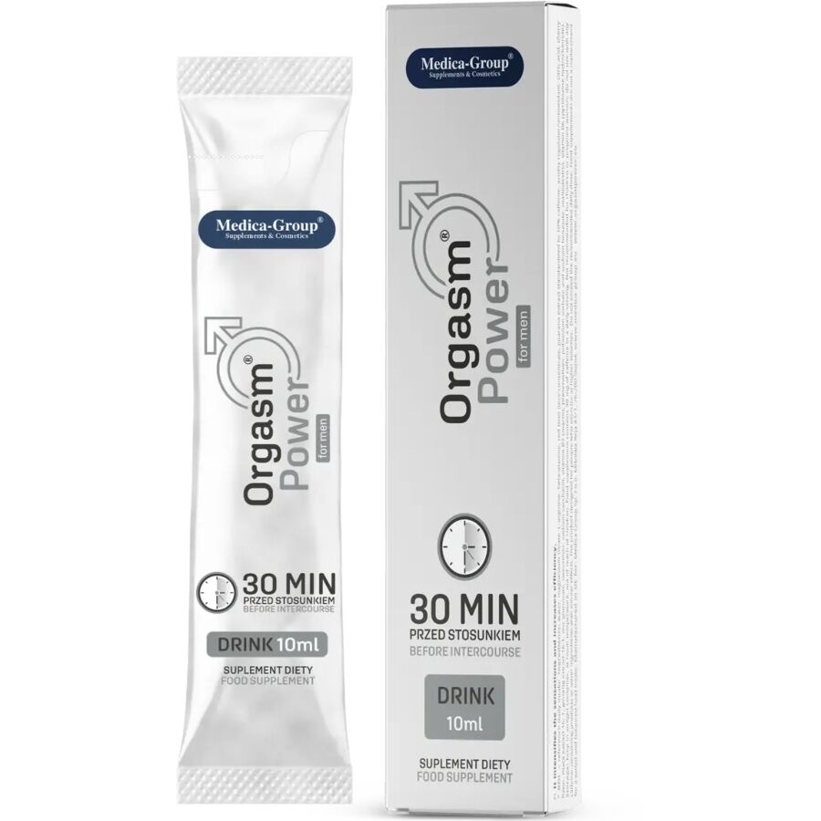 Afrodisiac ORGASM POWER Men, pentru erectii puternice si intarzierea ejacularii, 10ml