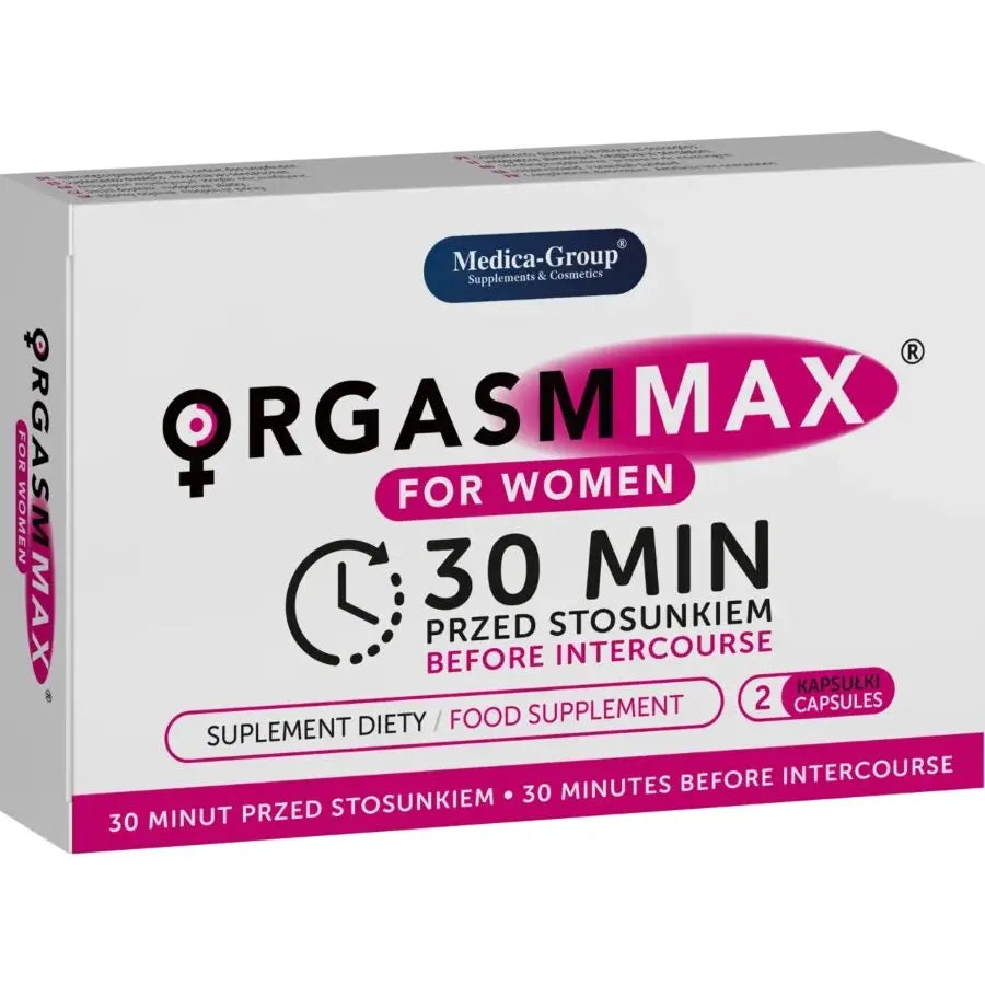 Capsule ORGASM MAX pentru orgasm intens si cresterea libidoului