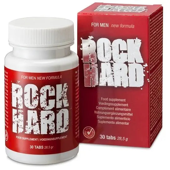 Capsule ROCK HARD pentru potenta si erectii puternice, 30 buc