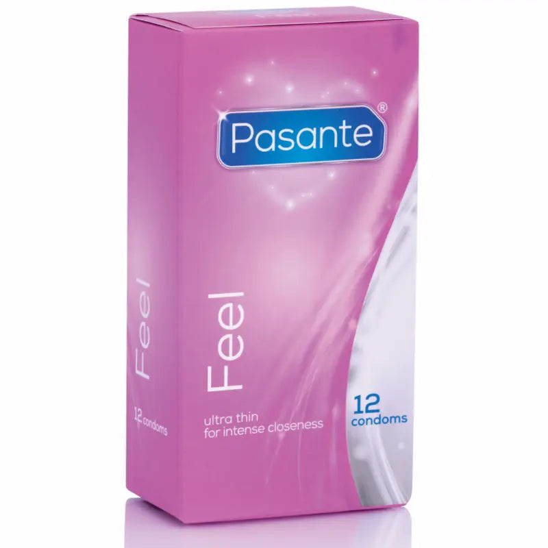 Prezervative PASANTE Feel Ultra Thin, 12buc